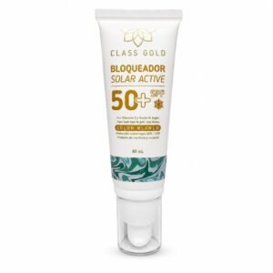 Bloqueador Solar Facial 50 SPF Class Gold - Color Blanco