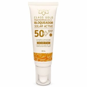 Bloqueador Solar Facial 50 SPF Class Gold - Color piel