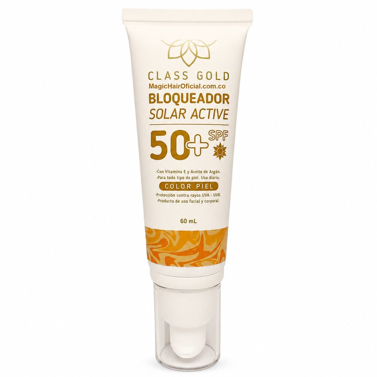 Bloqueador Solar Facial 50 SPF Class Gold - Image 3