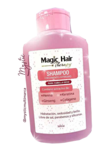 Shampoo Crecimiento Cabello seco Magic hair