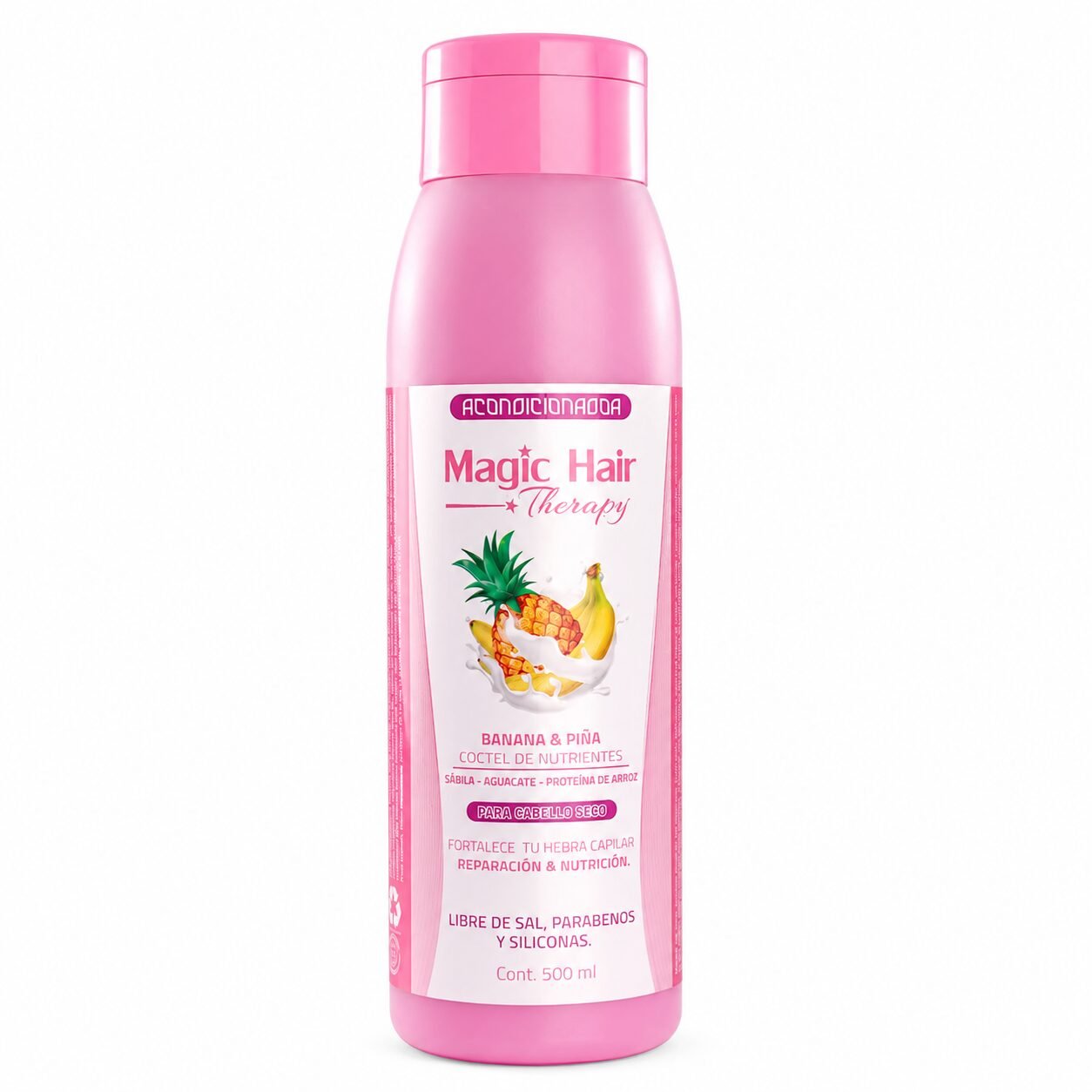 Acondicionador banano y pina cabello seco Magic Hair