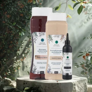 Kit Crecimiento Y Anticaída- Magia natural - Sh + Ac Romero/Quinua+ Tonico Romero