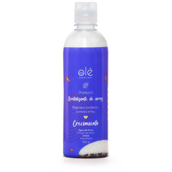 Shampoo revitalizante de arroz Ole