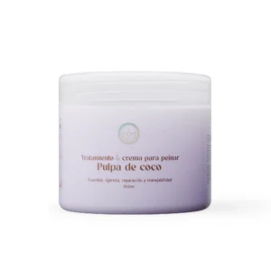 Tratamiento & crema para peinar pulpa de coco Ole