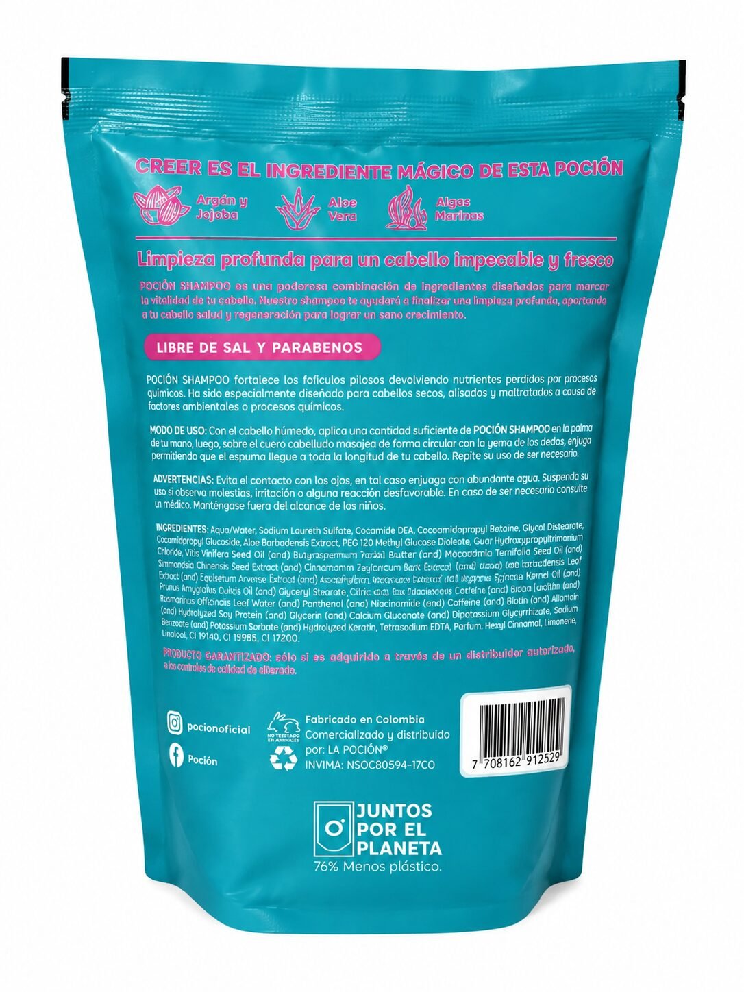 Refill Doypack Shampoo La Pocion - Image 2