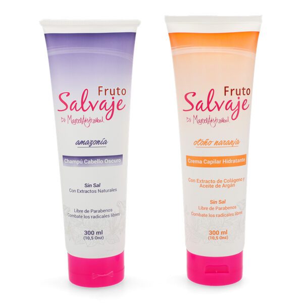 Duo Shampoo Con Otoño Naranja Fruto Salvaje