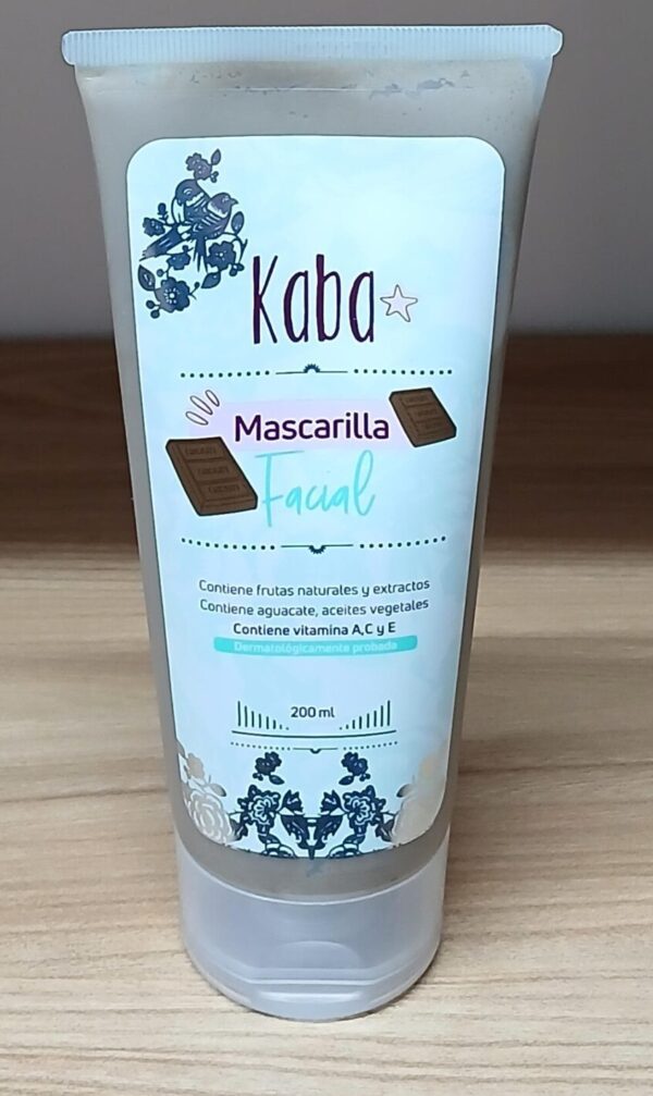 Mascarilla facial chocolate Kaba