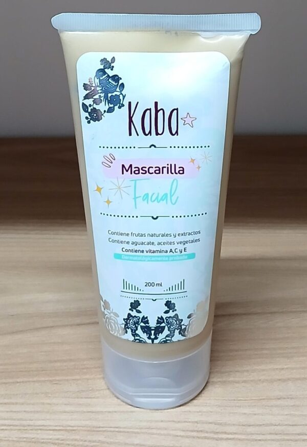 Mascarilla facial golden Kaba