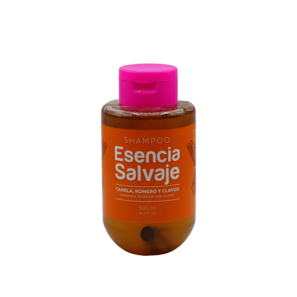 Shampoo Canela,Romero y Clavos Frutos Salvaje