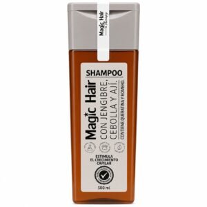 Shampoo con Jengibre Cebolla y Aji Magic Hair
