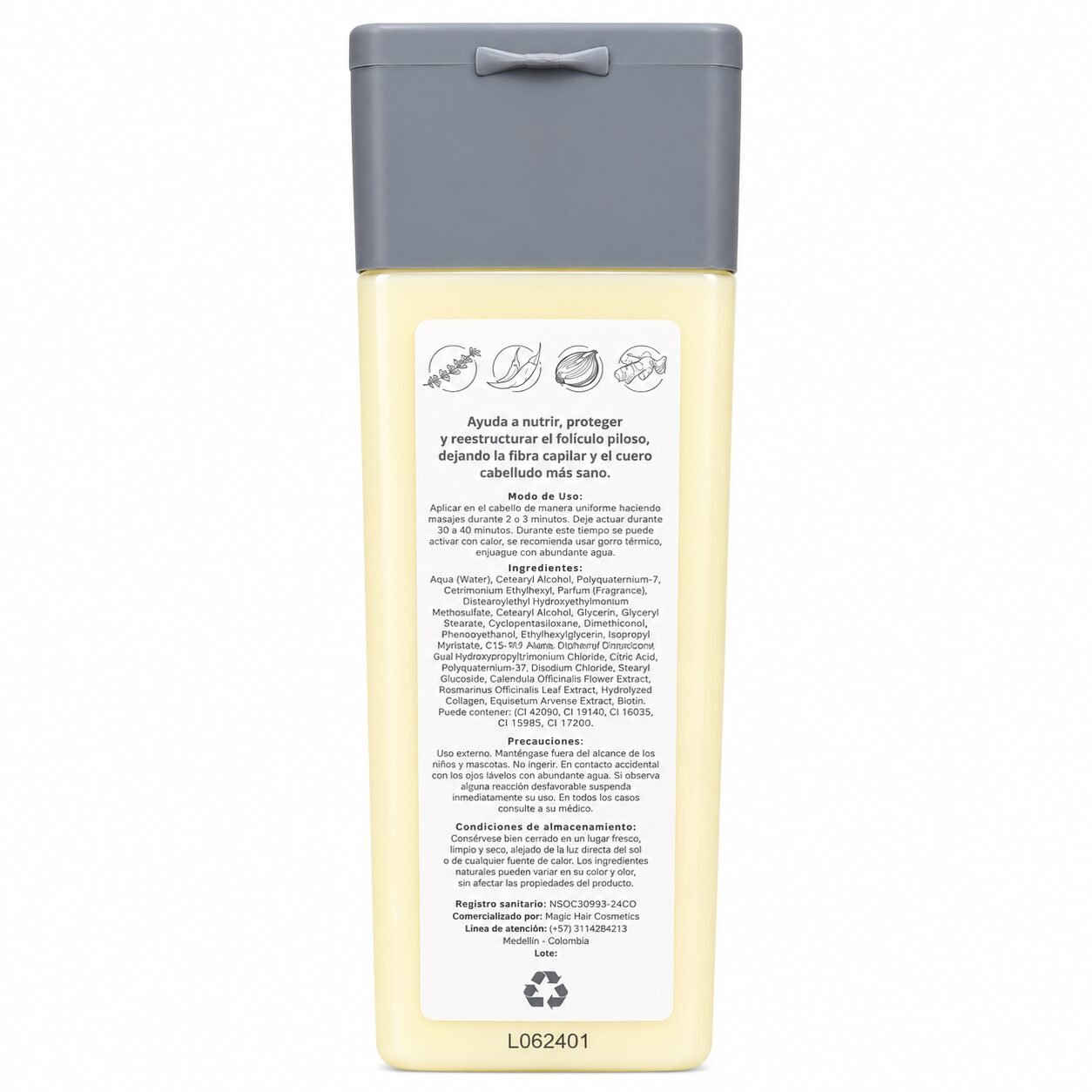 Tratamiento con Jengibre Magic Hair - Image 2