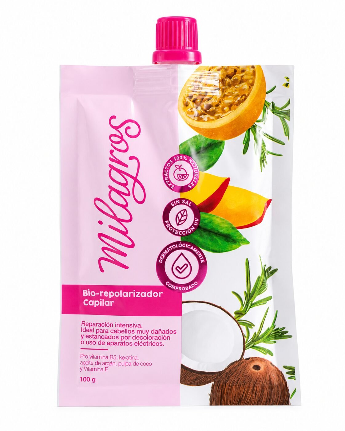 Doypack Bio Repolarizador Capilar 100g Milagros