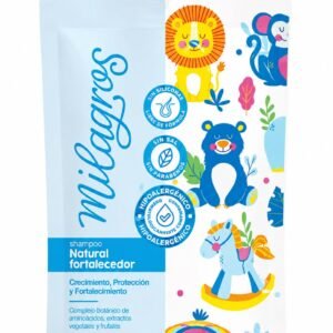 Doypack Shampoo Natural Fortalecedor kids niños 100g Milagros