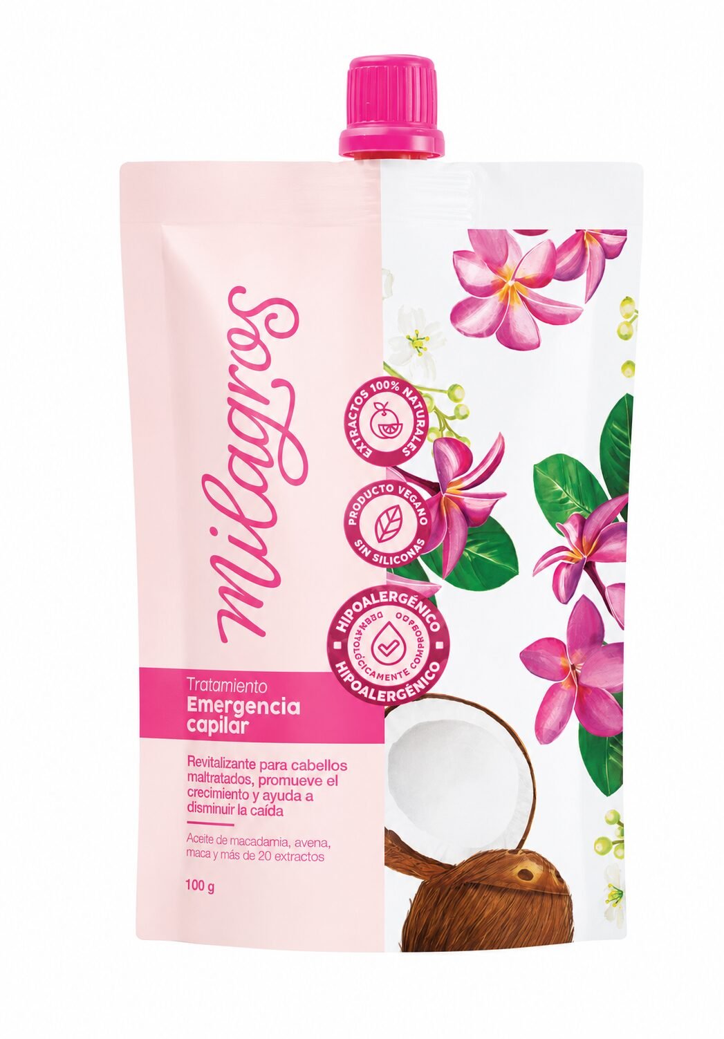 Doypack Tratamiento Emergencia Capilar 100g Milagros
