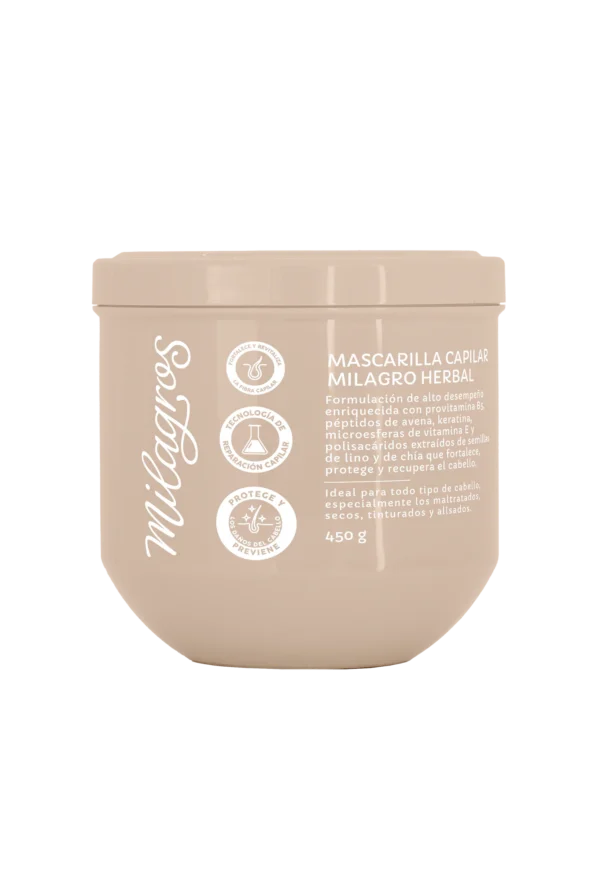 Mascarilla Capilar Milagro Herbal Milagros