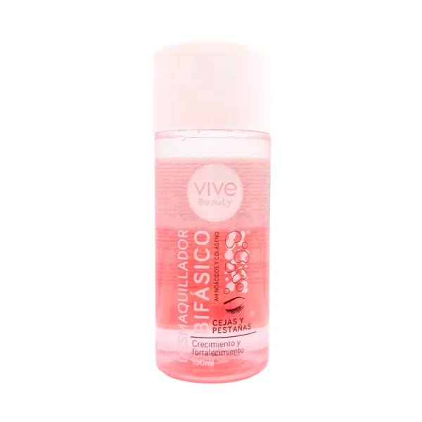 Desmaquillador Bifasico Cejas y Pestañas 250 ml Vive Beauty