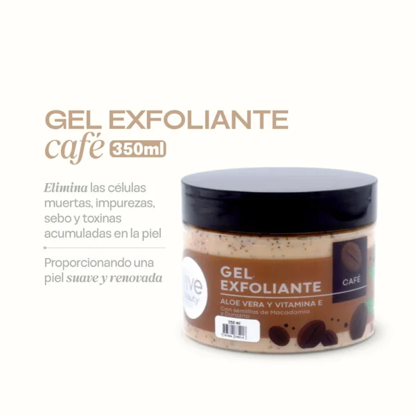 Gel exfoliante 350 ml Vive Beauty - Image 7