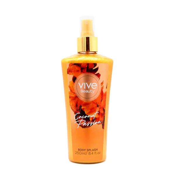 Body Splash Escarchado 250ml Vive Beauty - Imagen de 3