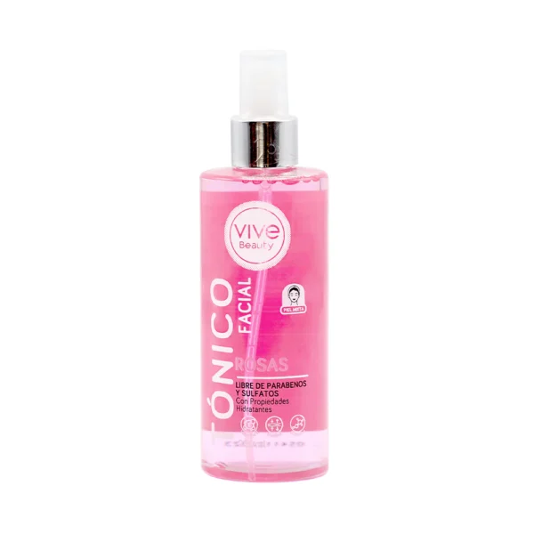 Tonico de rosas 250 ml Vive Beauty