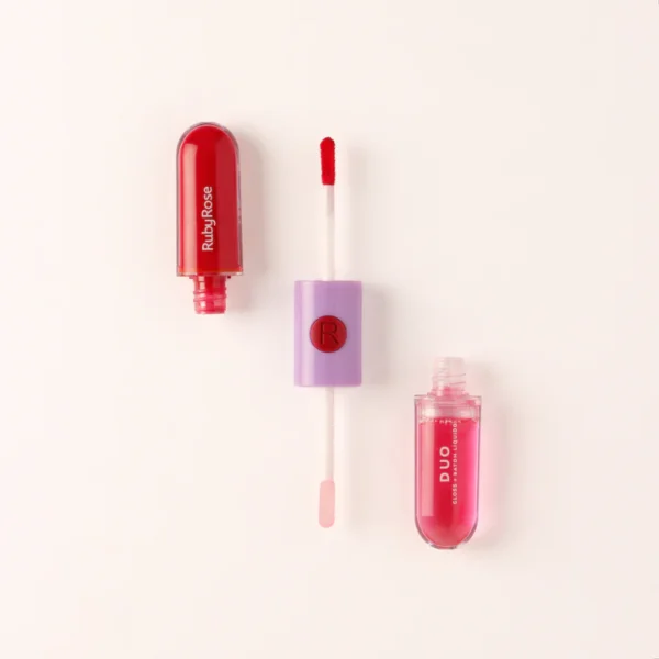 Labial Duo Perfecto Liquido y Gloss Ruby Rose - Image 7