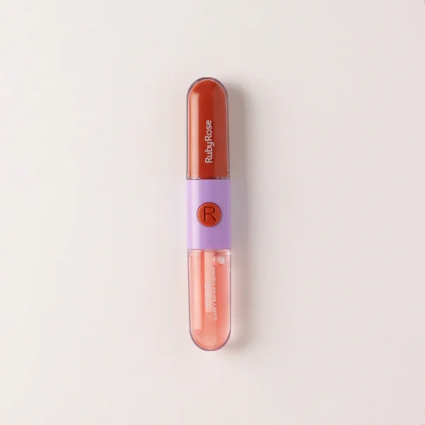 Labial Duo Perfecto Liquido y Gloss Ruby Rose - Image 12