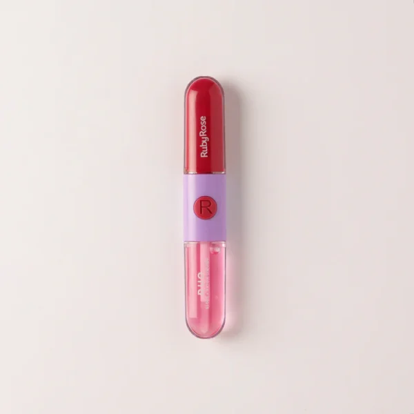 Labial Duo Perfecto Liquido y Gloss Ruby Rose - Image 15