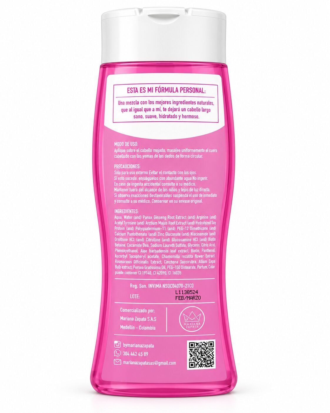 Kit Shampoo + Shampoo Mariana Zapata - Image 2