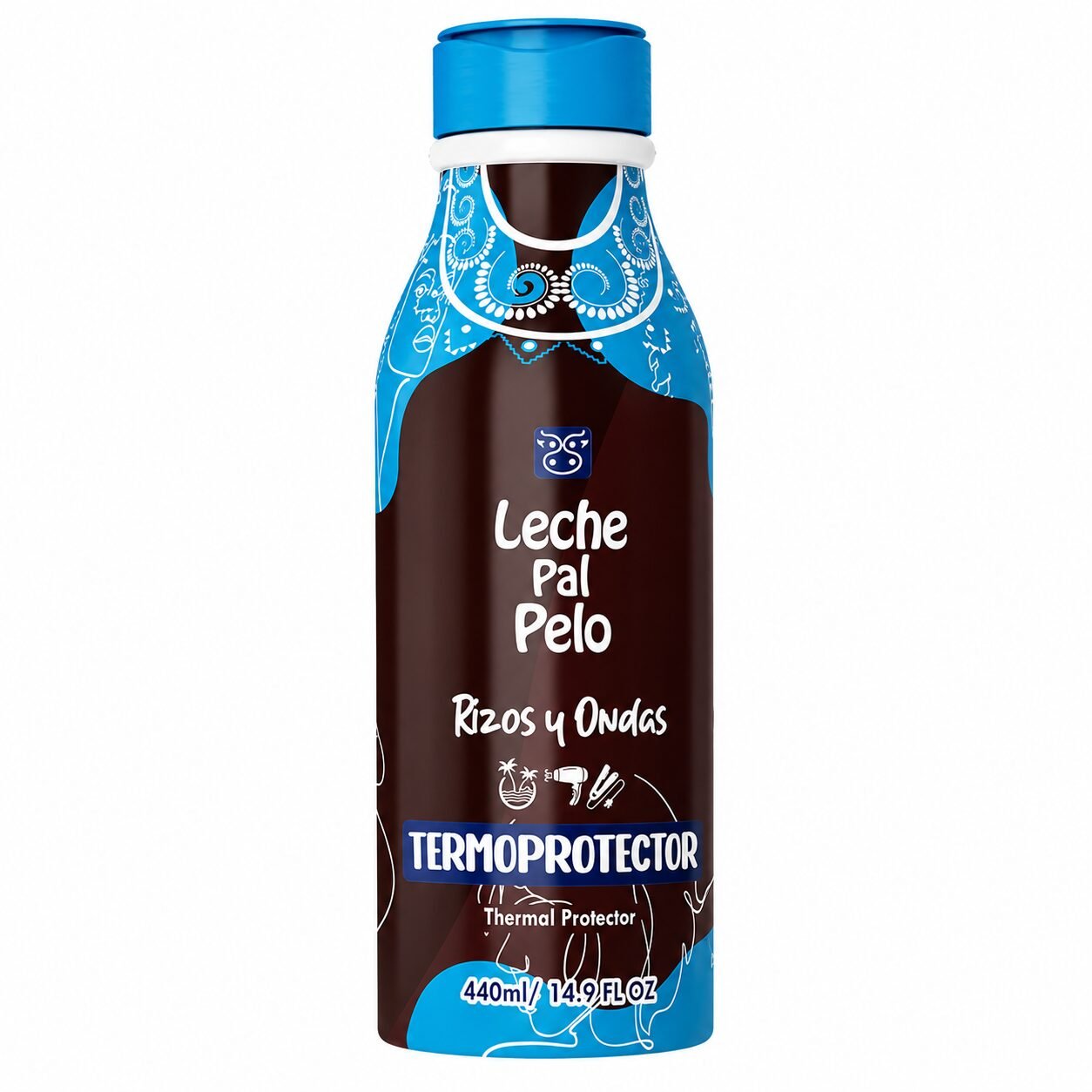 Termoprotector Rizos y Ondas 440 ml Leche Pal Pelo