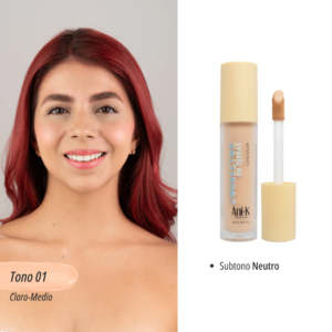 Corrector Ojeras Grande Anik - 01 Bone