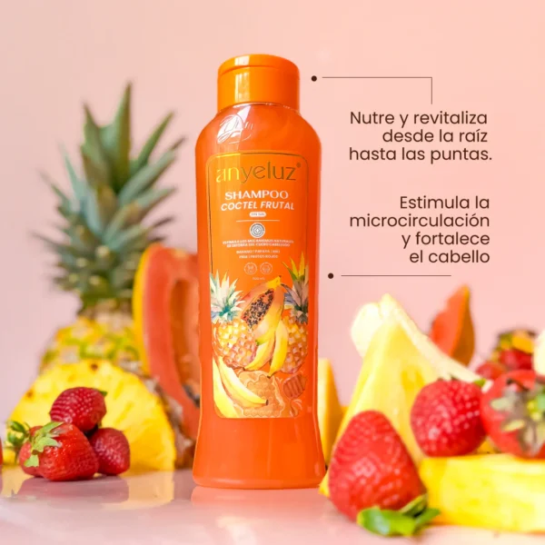 Shampoo Coctel Frutal Anyeluz - Image 4