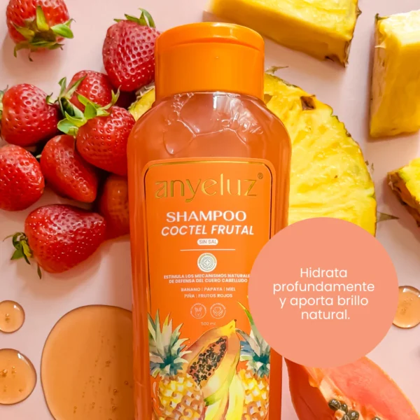 Shampoo Coctel Frutal Anyeluz - Image 6