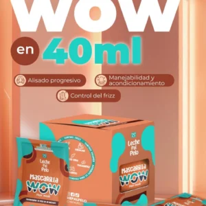 Sachet Mascarilla WOW Leche Pal pelo