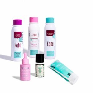 Kit Crecimiento Intensivo + Aceite para Puntas La Receta (6 Productos) Kaba