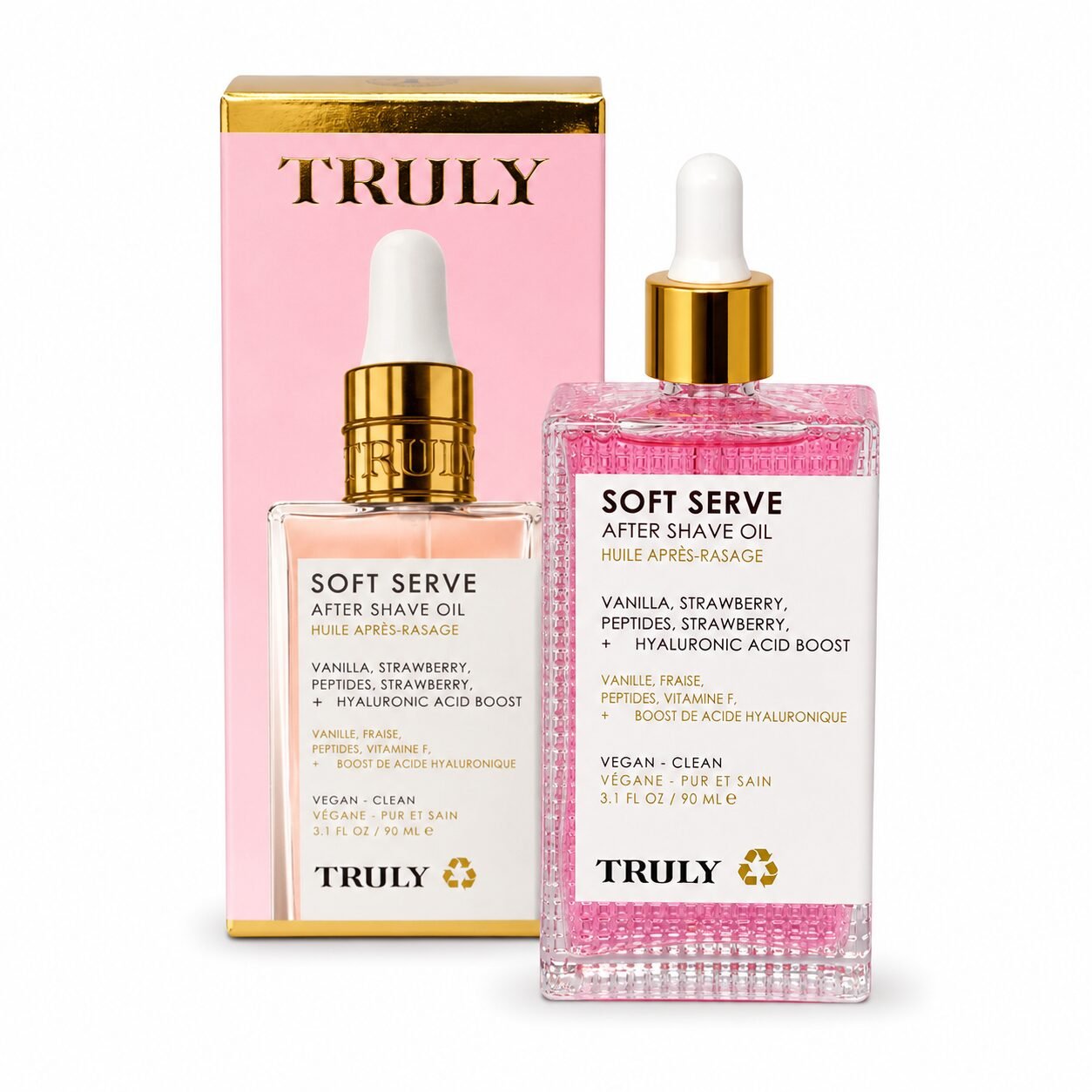 Aceite Vainilla y Fresa 90ml Truly NACIONAL