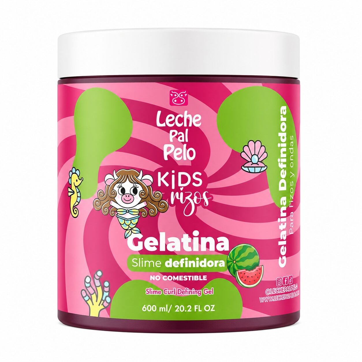 Gelatina Slime Definidora Leche Pal Pelo