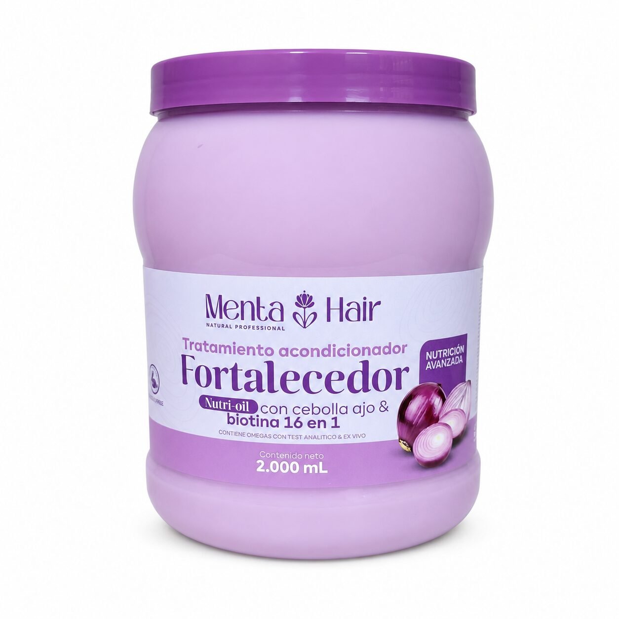 Bombonera Tratamiento Acondicionador Fortalecedor de Cebolla Menta Hair