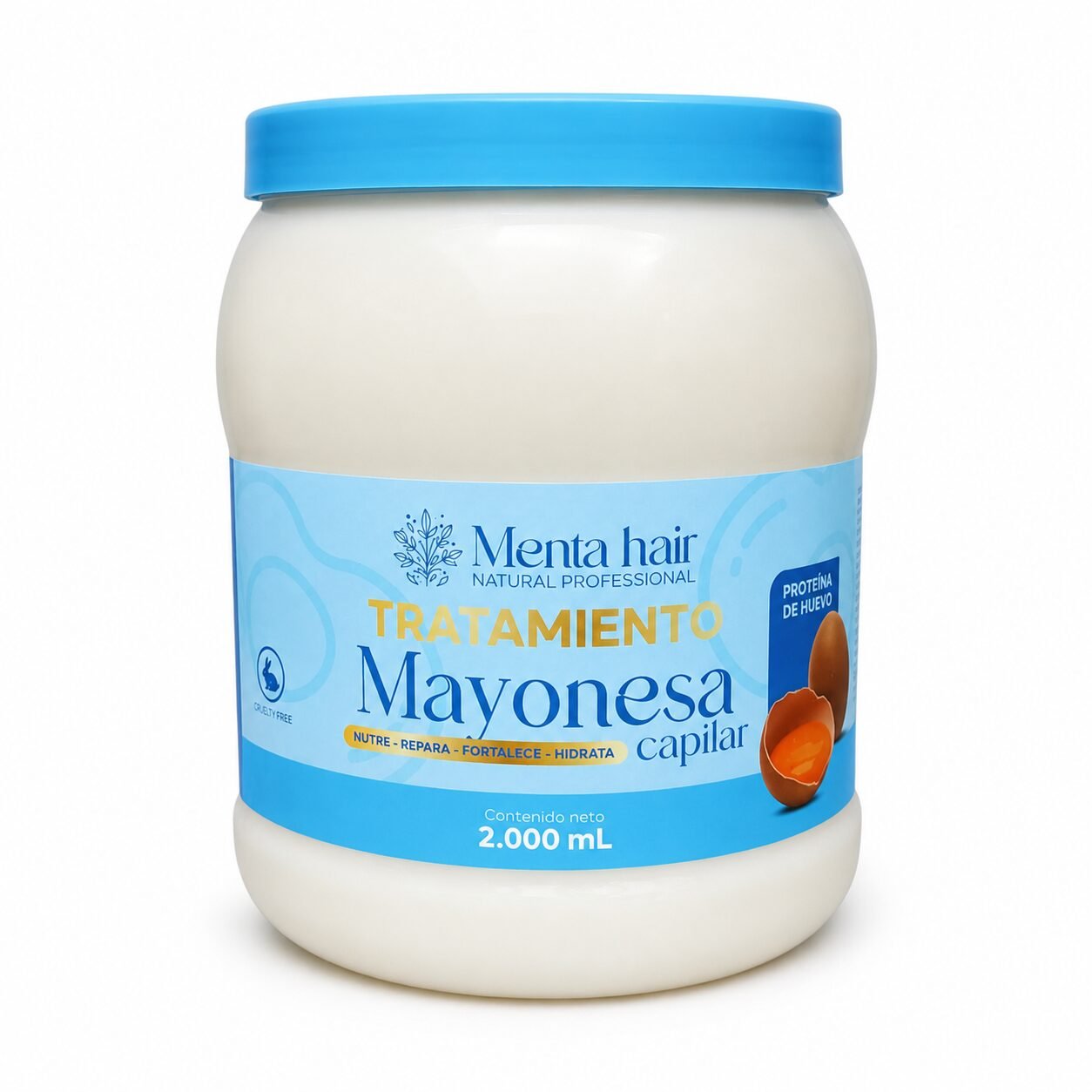 Bombonera Tratamiento Mayonesa Capilar Menta Hair