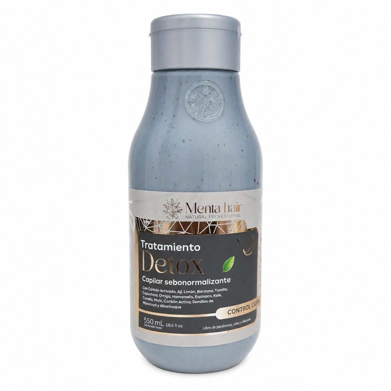 Tratamiento Capilar AntiCaspa Detox con Carbon Activo Menta Hair