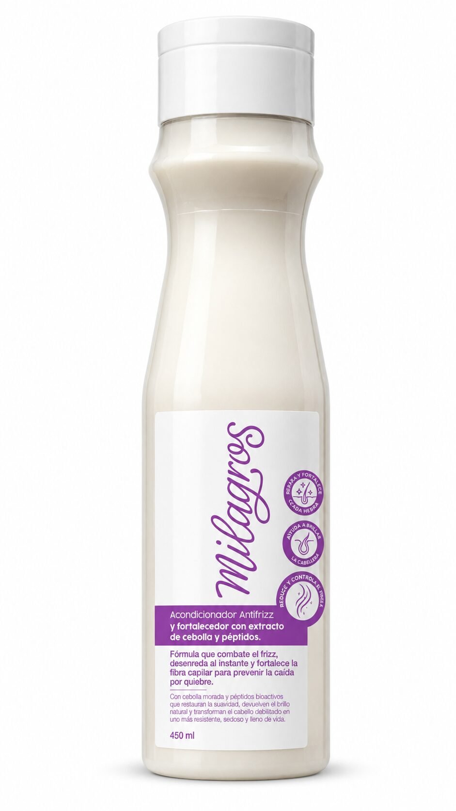 Acondicionador Cebolla Antifrizz y Fortalecedor Milagros