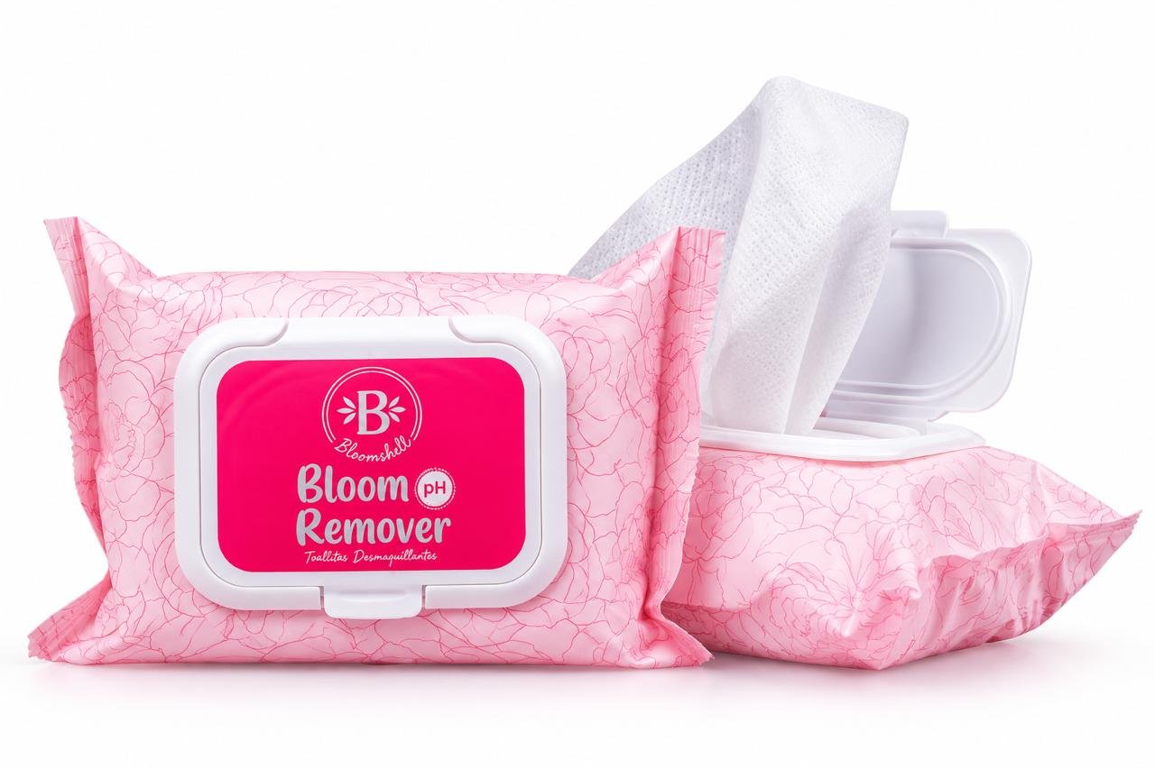 Pañitos Desmaquillantes Suaves - Bloom Remover BloomShell