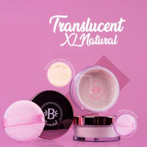 Polvo Suelto Translucido XL Bloomshell - Natural