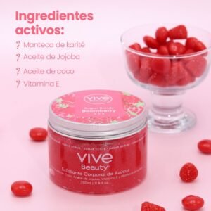 Exfoliante de Azúcar Sugar Scrub Vive Beauty - Boomberry