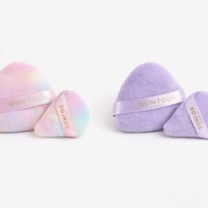 Set de Borlas Triangulo para Maquillaje x3 Montoc