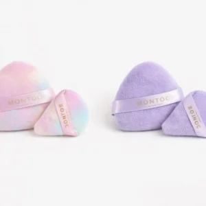 Set de Borlas Triangulo para Maquillaje x3 Montoc