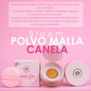 Bloom Polvo Malla Mate Bloomshell - Canela