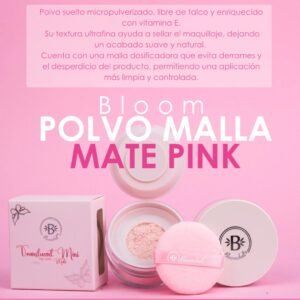 Bloom Polvo Malla Mate Bloomshell - Pink
