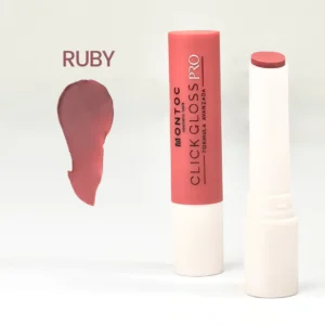 Brillo Labial Click Gloss Pro Montoc - RUBY