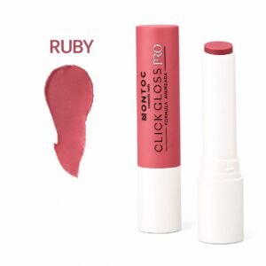 Promocion Brillo Labial Click Gloss Pro Montoc - RUBY