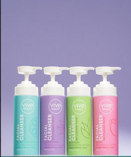 Limpiador Facial Vive Beauty