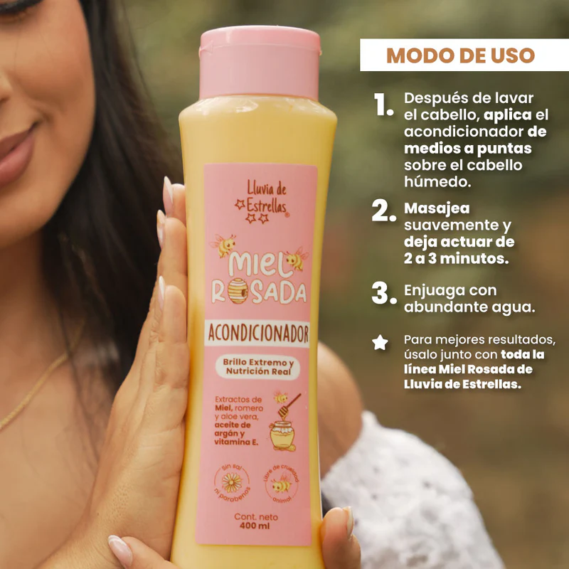 Acondicionador Miel Rosada Lluvia de Estrellas - Image 4
